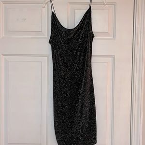 Bodycon shimmer dress